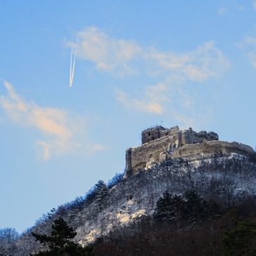 Zimný Kapušianský hrad